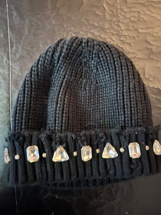 BLACK Diamond Stone Beanie